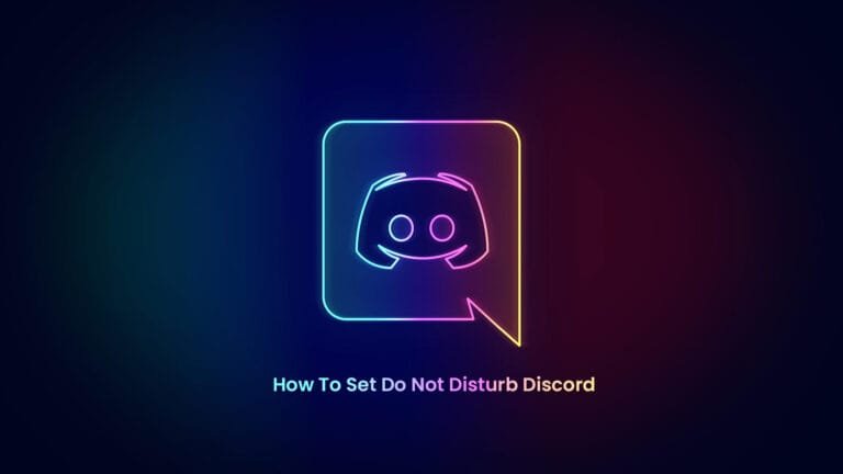 How To Set Do Not Disturb Discord - TechWafer