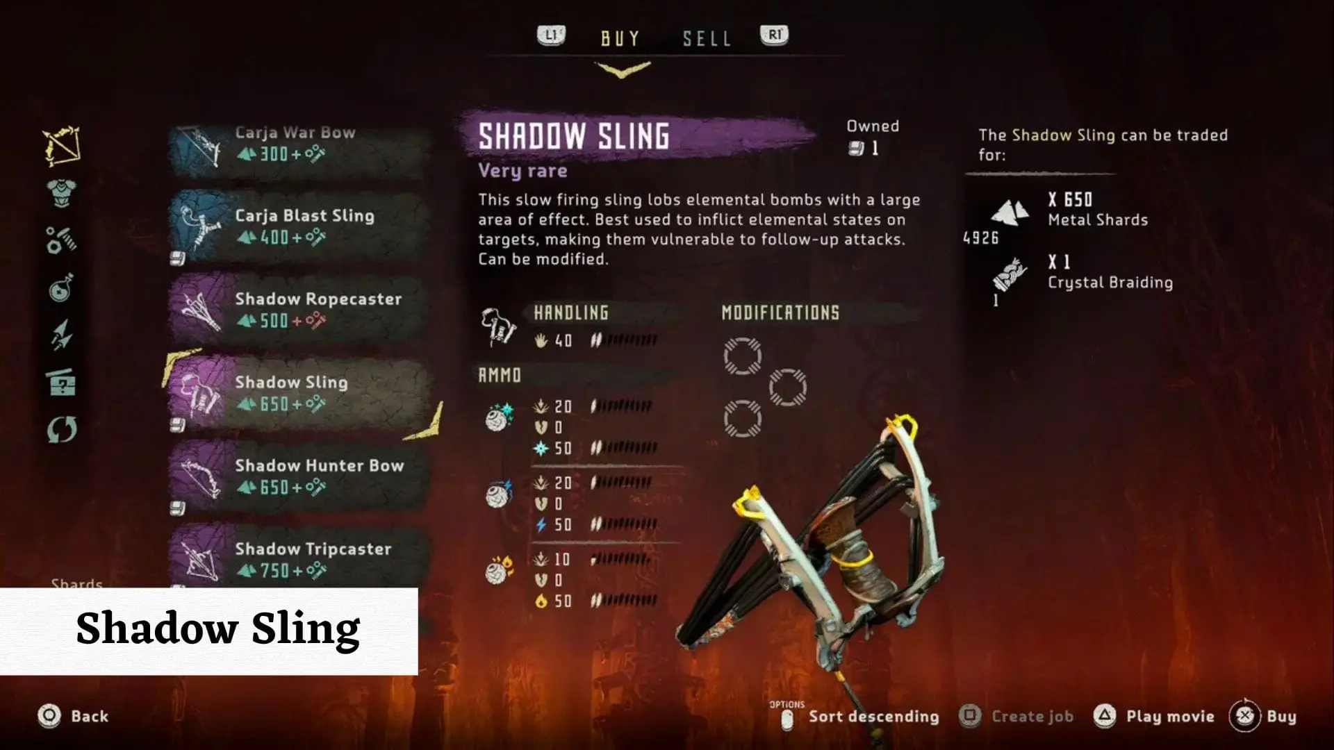 shadow sling