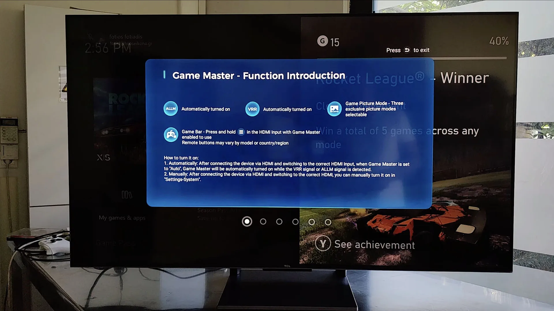 TCL C745 Game Master