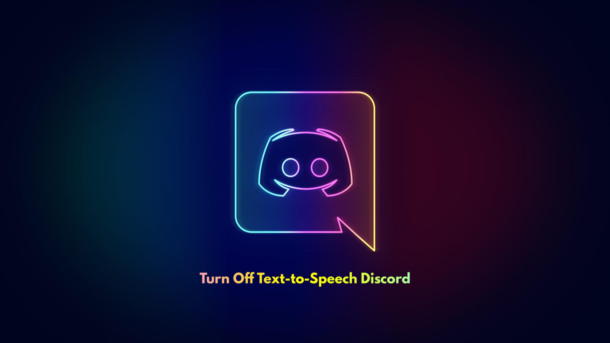 Turn Off Text to Speech Discord