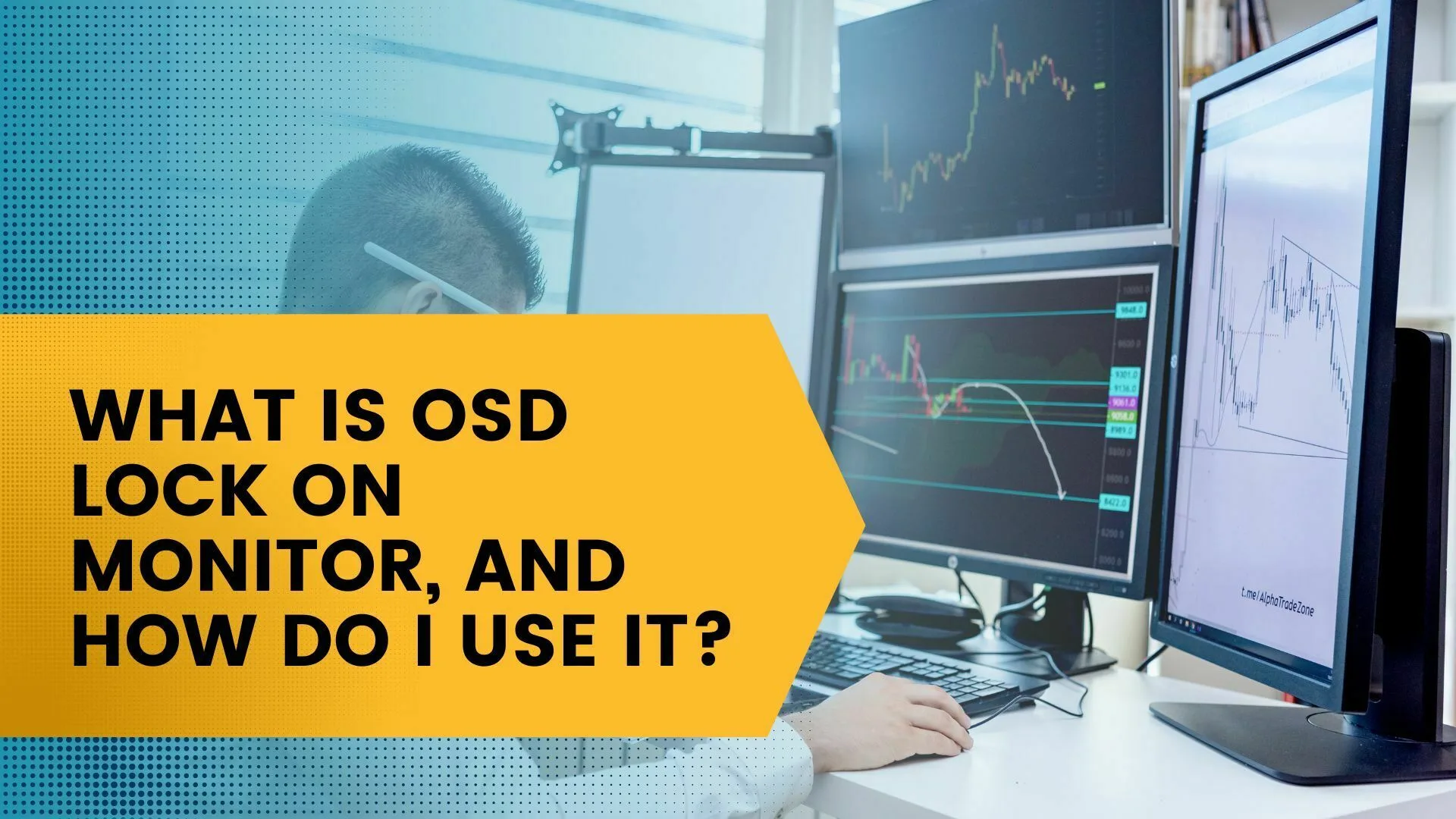 What is OSD Lock on Monitor