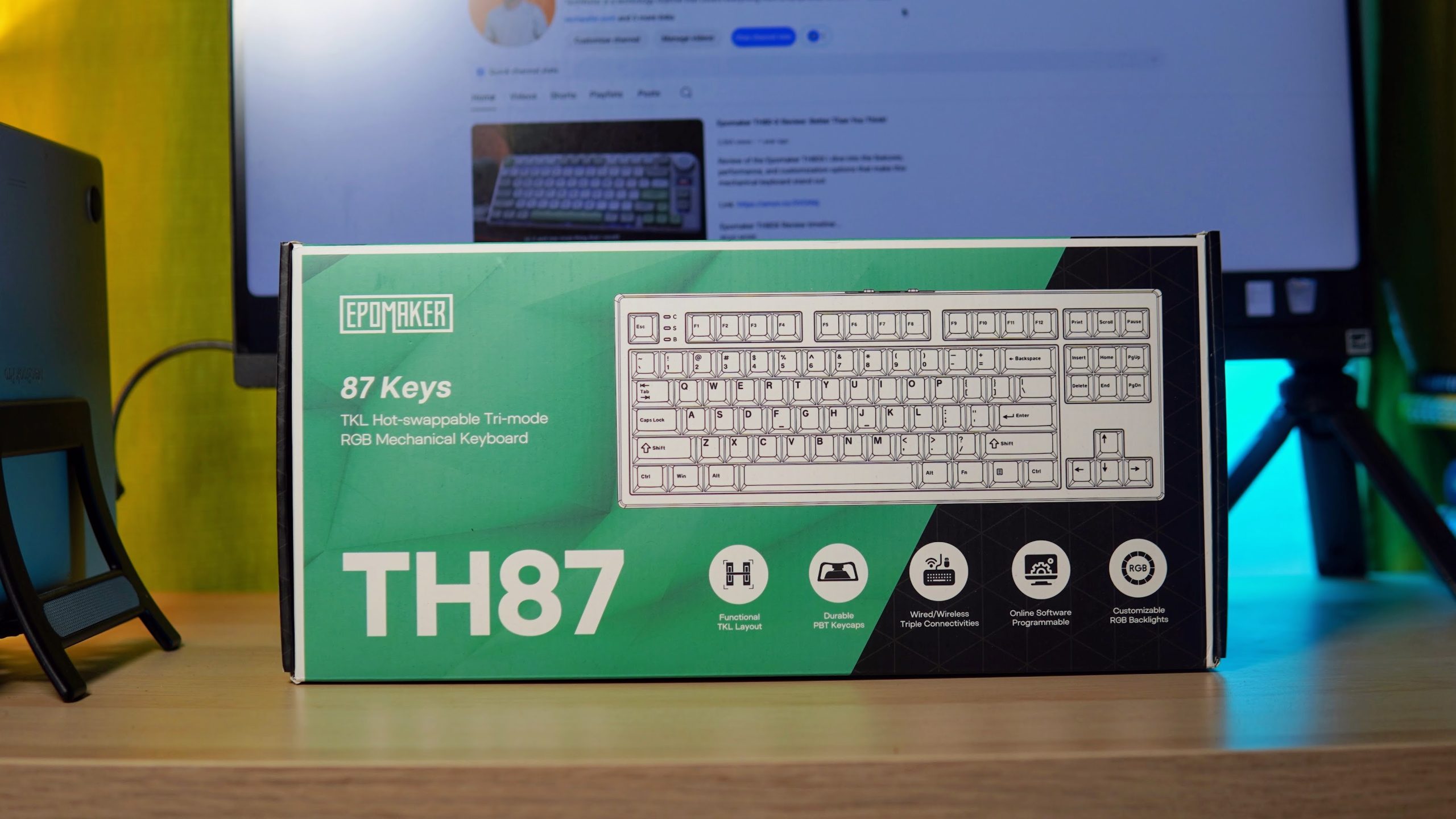 Epomaker TH87 Review: A Compact Keyboard That Punches Above Its $76 Price Tag